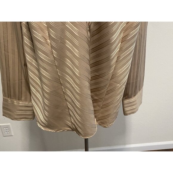 Covington Women Size 20 Blouse Long Sleeve Collared - Picture 3 of 9